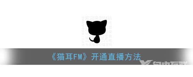 猫耳FM开通直播方法