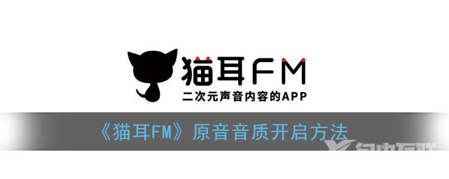 猫耳FM原音音质开启方法