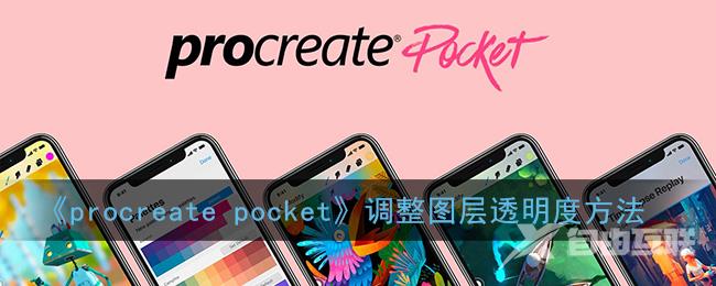 procreate pocket调整图层透明度方法