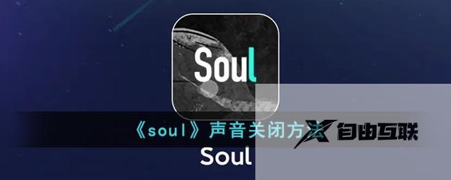 soul声音关闭方法