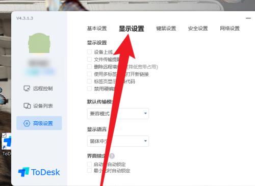 《ToDesk》怎么设置最小化时自动锁定