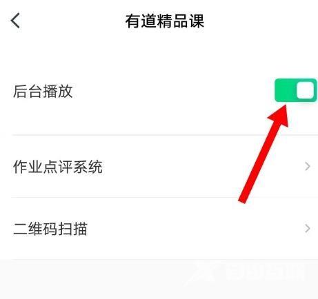 《有道精品课》怎么开启后台播放