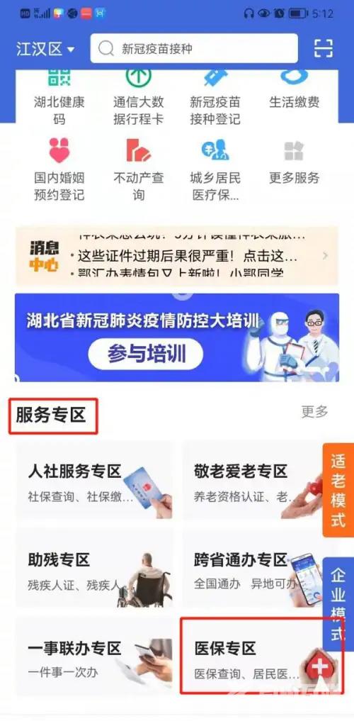 《鄂汇办》怎么查医保卡的余额