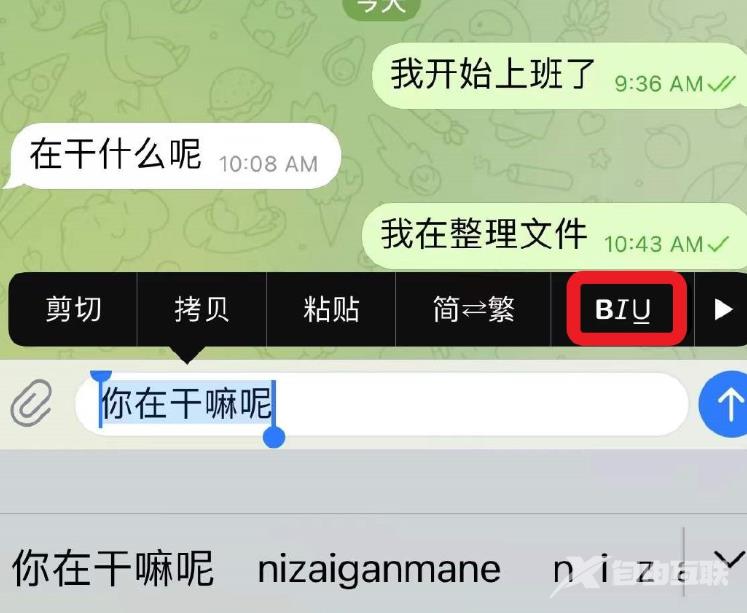 《Telegram》怎么发送隐藏信息