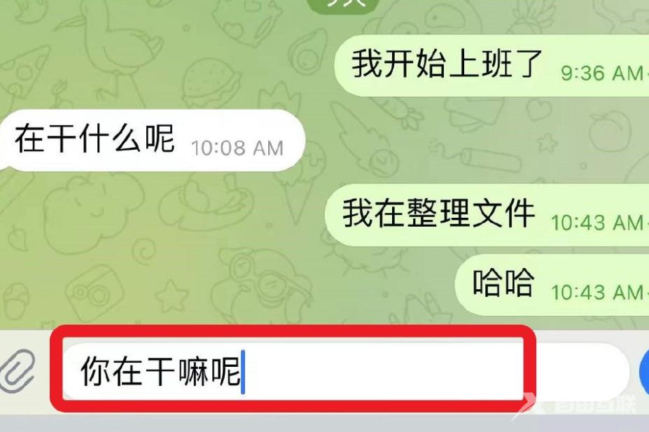 《Telegram》怎么发送隐藏信息