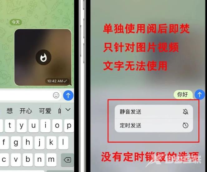 《Telegram》电报加密与阅后即焚有什么区别