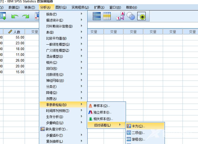 《SPSS》怎么进行卡方检验