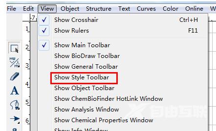 《ChemDraw》工具栏不见了怎么办