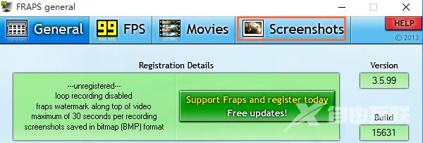 《Fraps》怎么截图