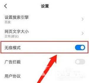 《悟空浏览器》怎么开启无痕浏览