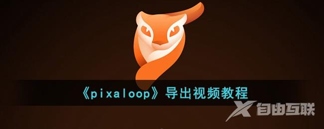 pixaloop导出视频教程