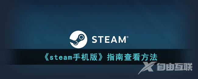 steam手机版指南打开方法