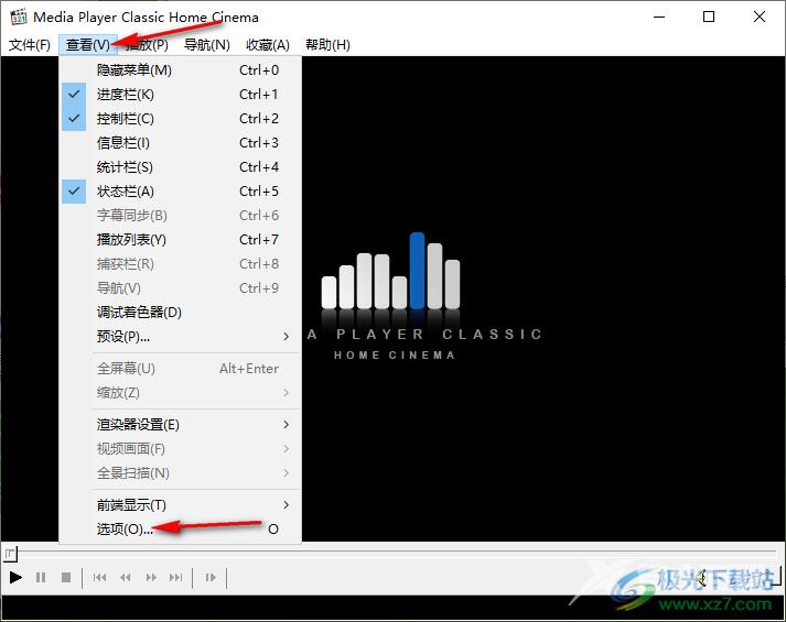 mpc-hc播放器设置记忆最后的播放列表的方法