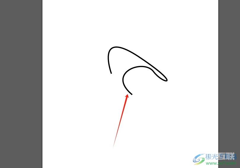 illustrator钢笔工具画出圆滑的曲线的教程