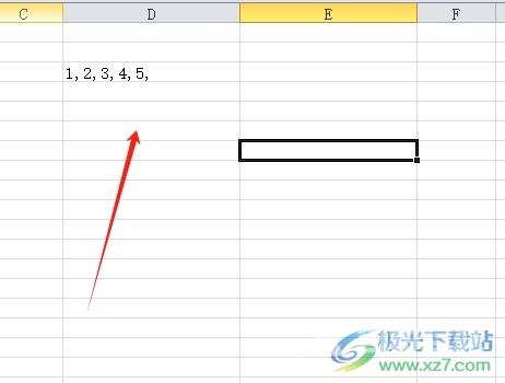 ​excel把一串数字分开的教程