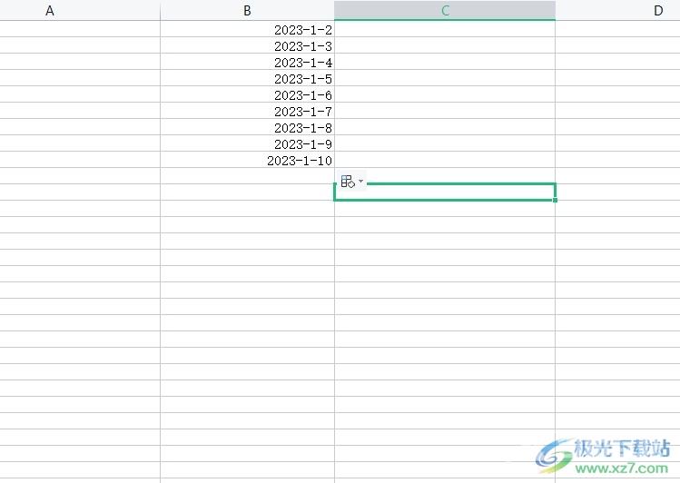 wps表格一键更改月份的教程