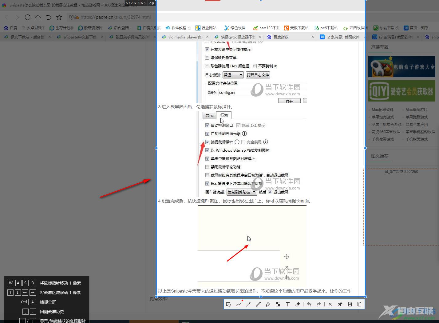 Snipaste截图工具查看截图记录的方法