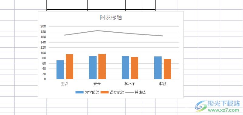 wps表格把图片合并进图表的教程