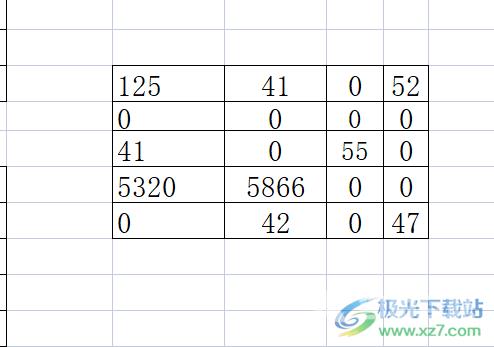 ​wps表格给空白格填充数字0的教程