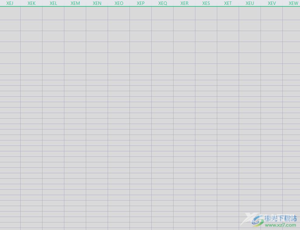 wps表格只保留工作区域的教程