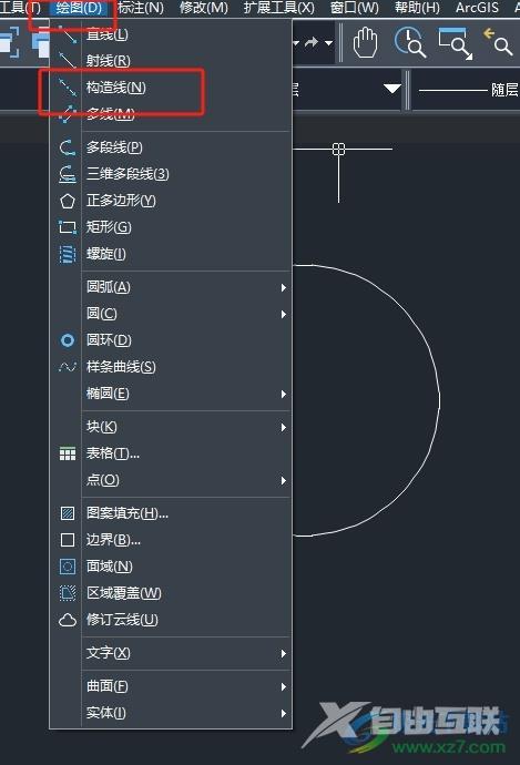 中望cad设置出圆的外接正方形的教程