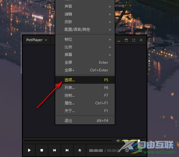 potplayer外接音响功放直通输出音频的设置方法
