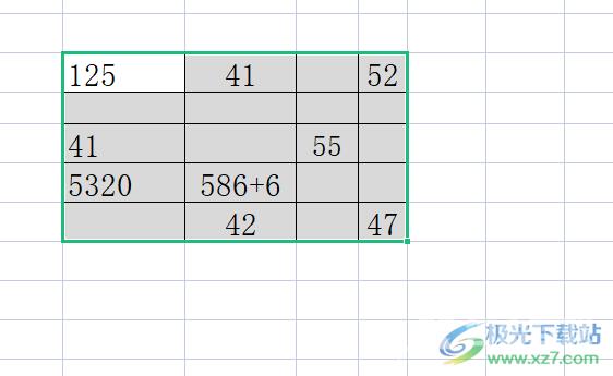 ​wps表格给空白格填充数字0的教程