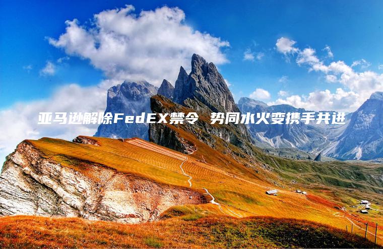 亚马逊解除FedEX禁令 势同水火变携手共进