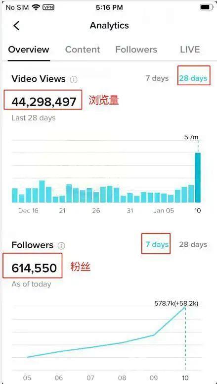 TikTok搬运视频，一周赚4850元，1天只要1小时！