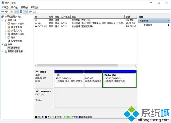 win10系统硬盘分区无法格式化也不能删除怎么解决