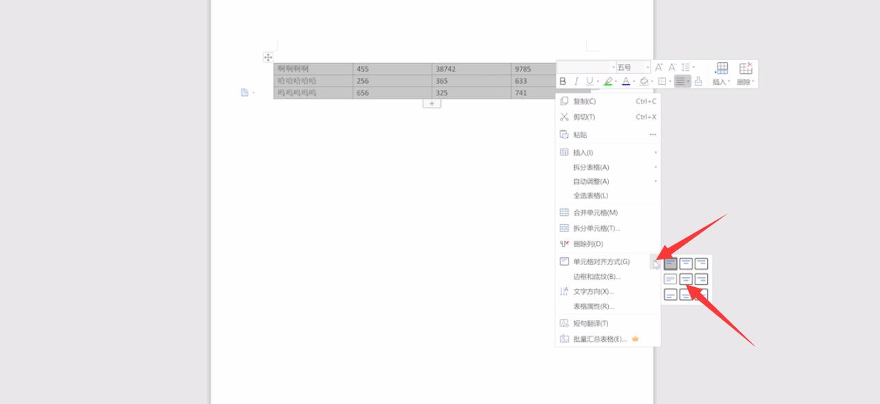 wps文字怎么上下居中(1)