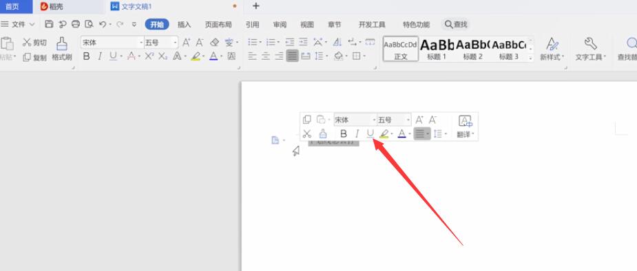 wps下划线怎么打(1)