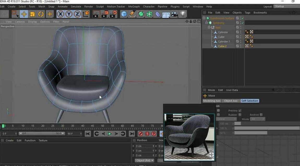 3dmax与c4d建模差别(3)