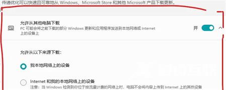 Win11关闭传递优化的方法