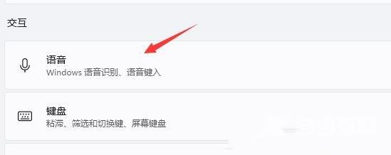 Win11开启语音识别功能的方法
