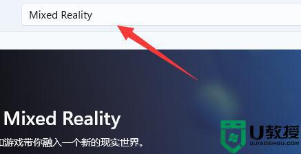  win11混合现实门户如何开启_window11混合现实门户的开启方法