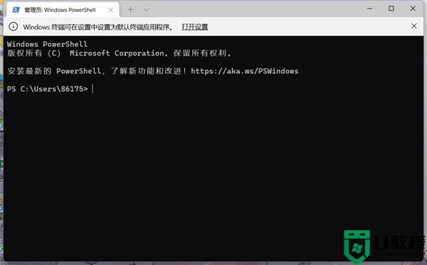 win11开启Windows终端提示“找不到文件wt.wxw”怎么办_win11开启Windows终端提示“找不到文件wt.wxw”的解决方法