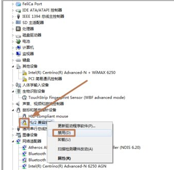 禁用触摸板,教您怎么禁用笔记本触控板(4)