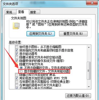 如何打开隐藏文件夹,教您打开隐藏文件夹的方法(3)