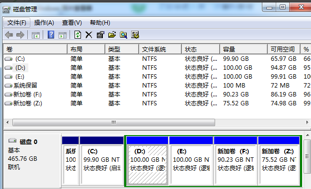 详细教你win7怎么分区(2)