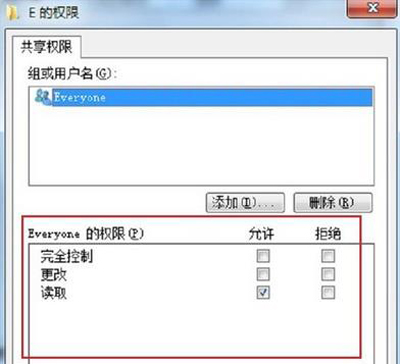 Win7系统怎么设置共享磁盘(2)