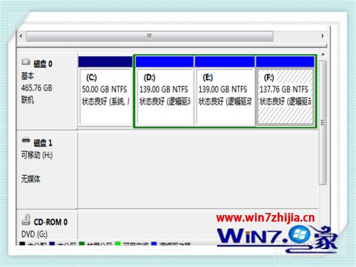 win7系统不显示移动硬盘怎么回事 win7移动硬盘在电脑上显示不出来如何处理