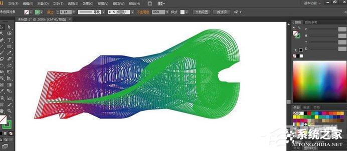 AI如何制作混合特殊效果艺术字？AI制作混合特殊效果艺术字的方法