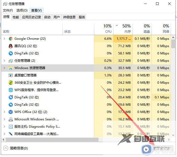 win10桌面状态栏假死无响应怎么办_win10状态栏点击没反应修复方法