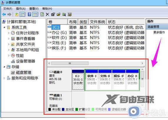 如何对win7磁盘进行分区_win7对磁盘进行分区的教程