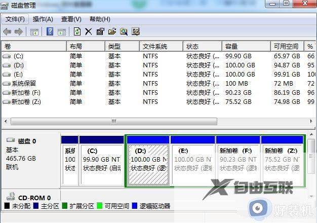 win7磁盘分区调整设置方法_win7系统怎么分配磁盘空间