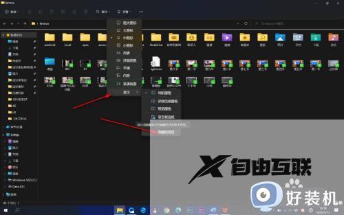 win11如何打开隐藏文件夹选项_windows11怎么查看隐藏文件