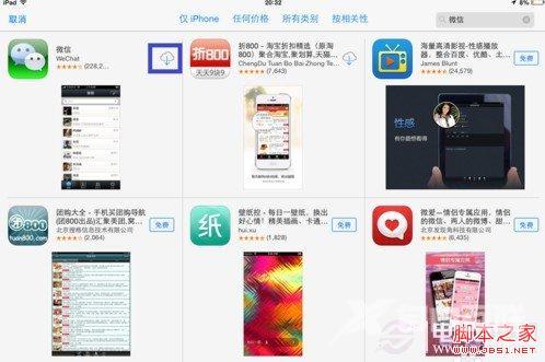 ios7 ipad mini 怎么下载微信 图文教程