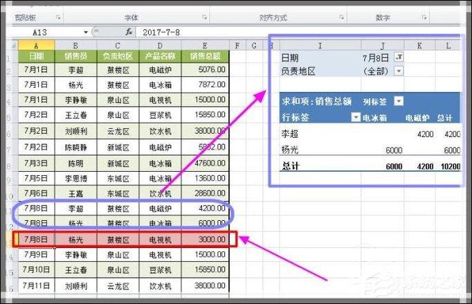 Excel如何制作动态数据透视表？