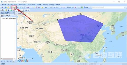 奥维互动地图浏览器如何切换3D模式?奥维互动地图浏览器切换3D模式的方法截图